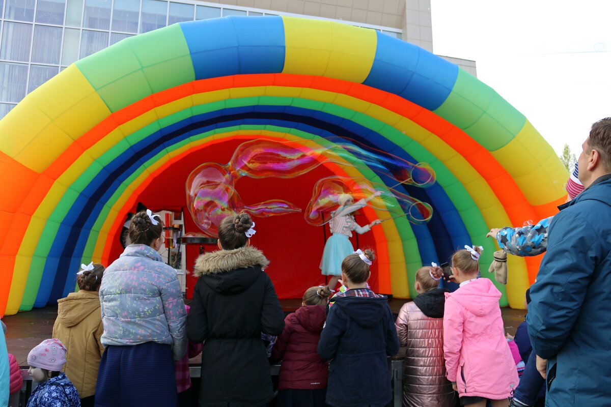 Шоу мыльных пузырей - Ольга 