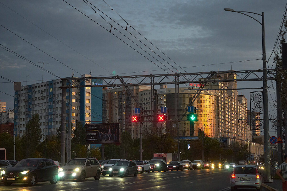 Самара. Московское шоссе. - Олег Манаенков