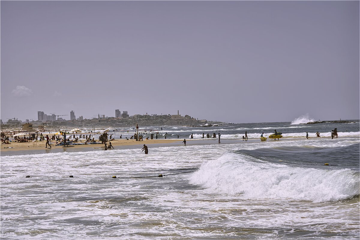 Тель Авив * Средиземное море ,2025г - ujgcvbif 