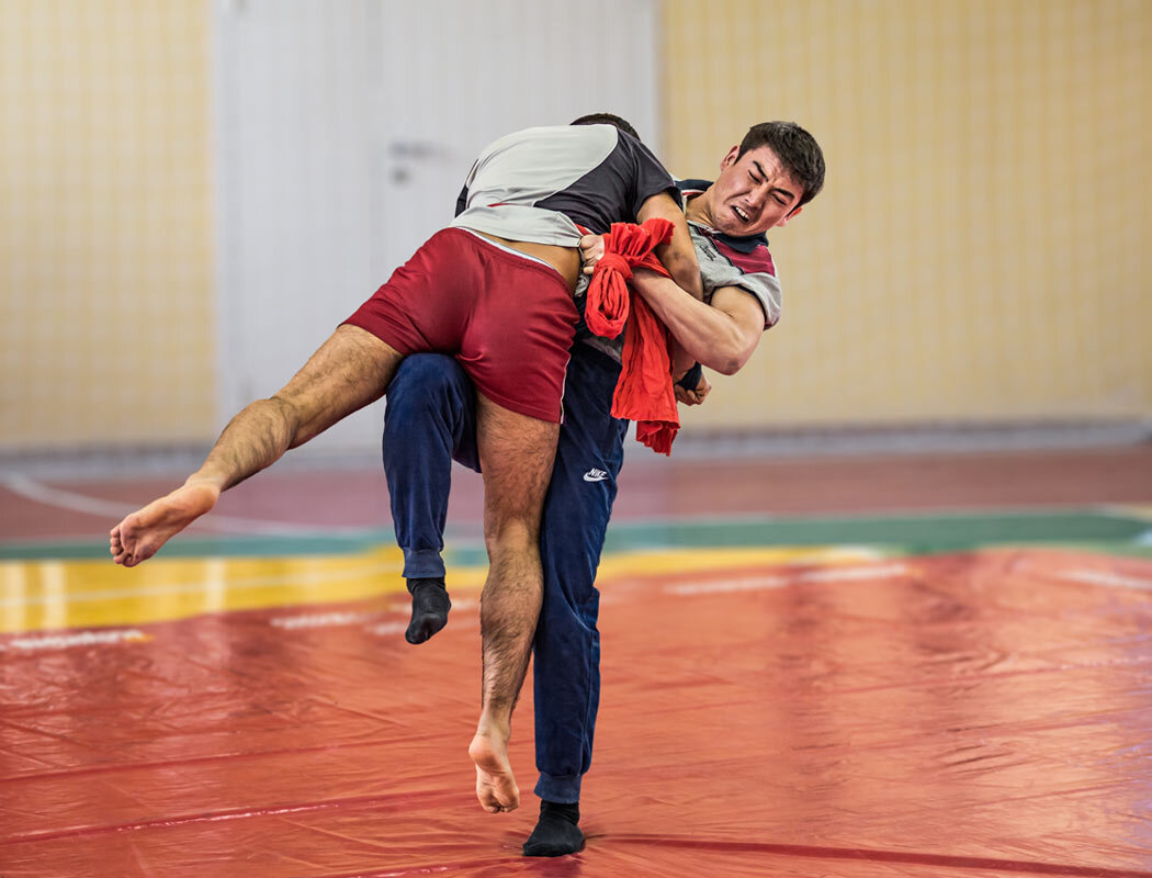 Борьба куреш - SanSan 