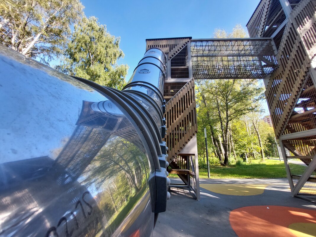 горка в парке Талалихина,  Подольск - Артём 