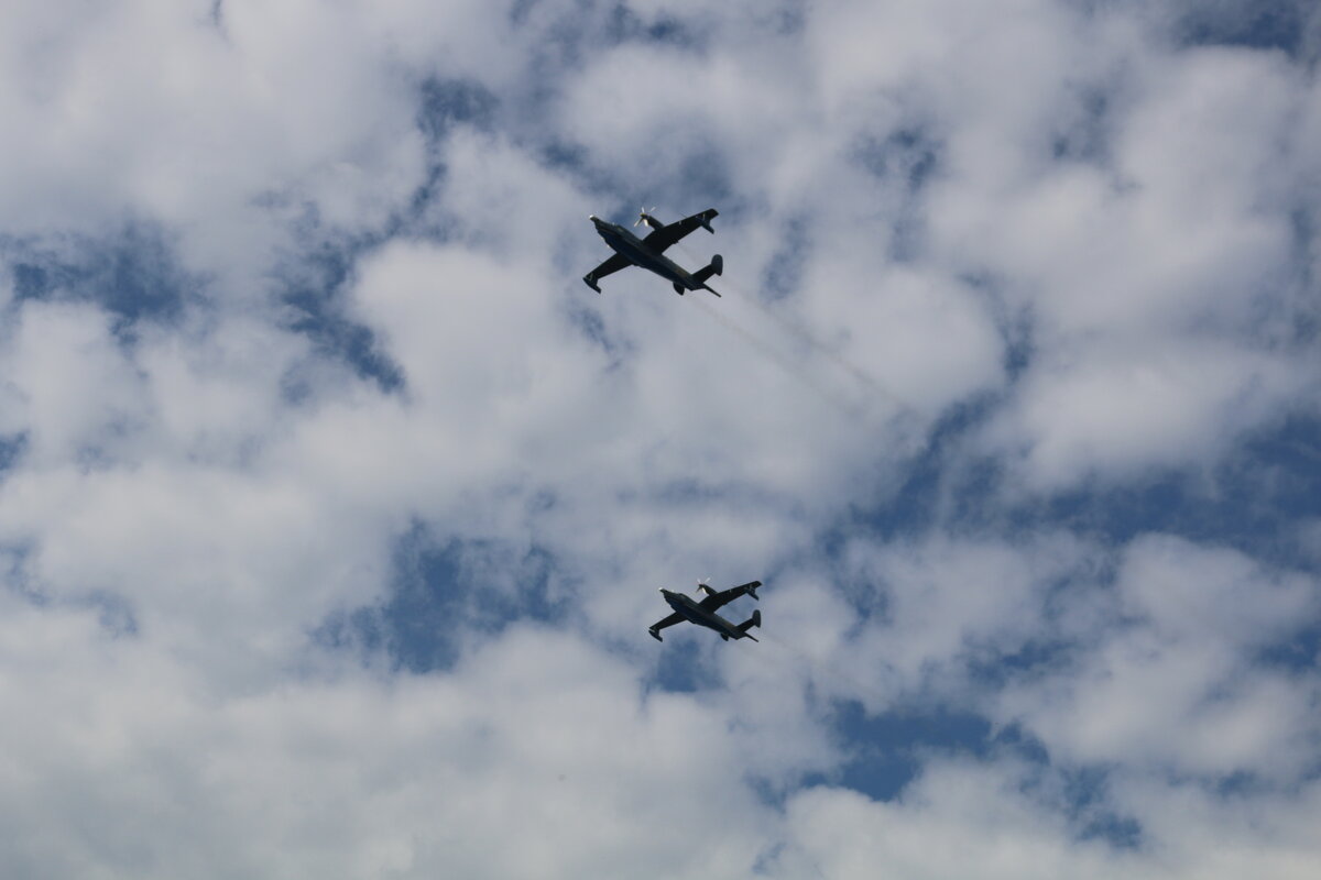 Самолёты на параде - Ольга 