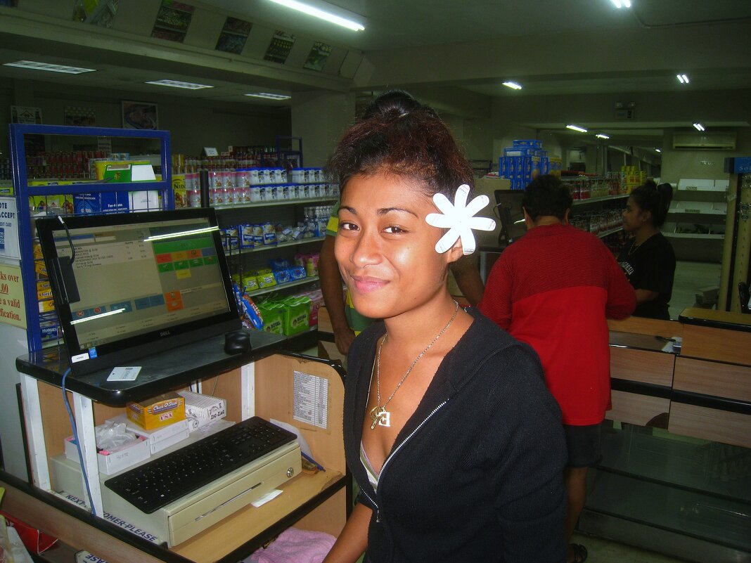 Девушка из Микронезии с острова Понпеи. - unix (Илья Утропов)