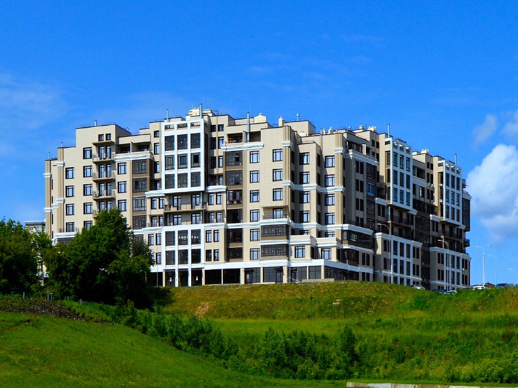 Чебоксары. Дом по ул. Герцена 2/1. - Пётр Чернега Чебоксары. Дом по ул. Герцена 2/1. - Пётр Чернега