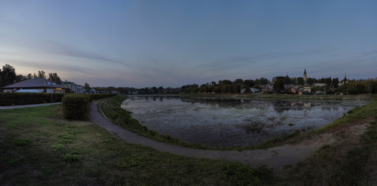 Поздний вечер / Город Александров / Река Серая - Денис Бочкарёв