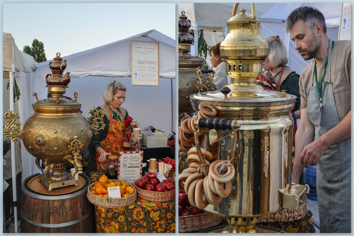 Самовары - бараночки (фестиваль Город Сад) - Татьяна Машошина