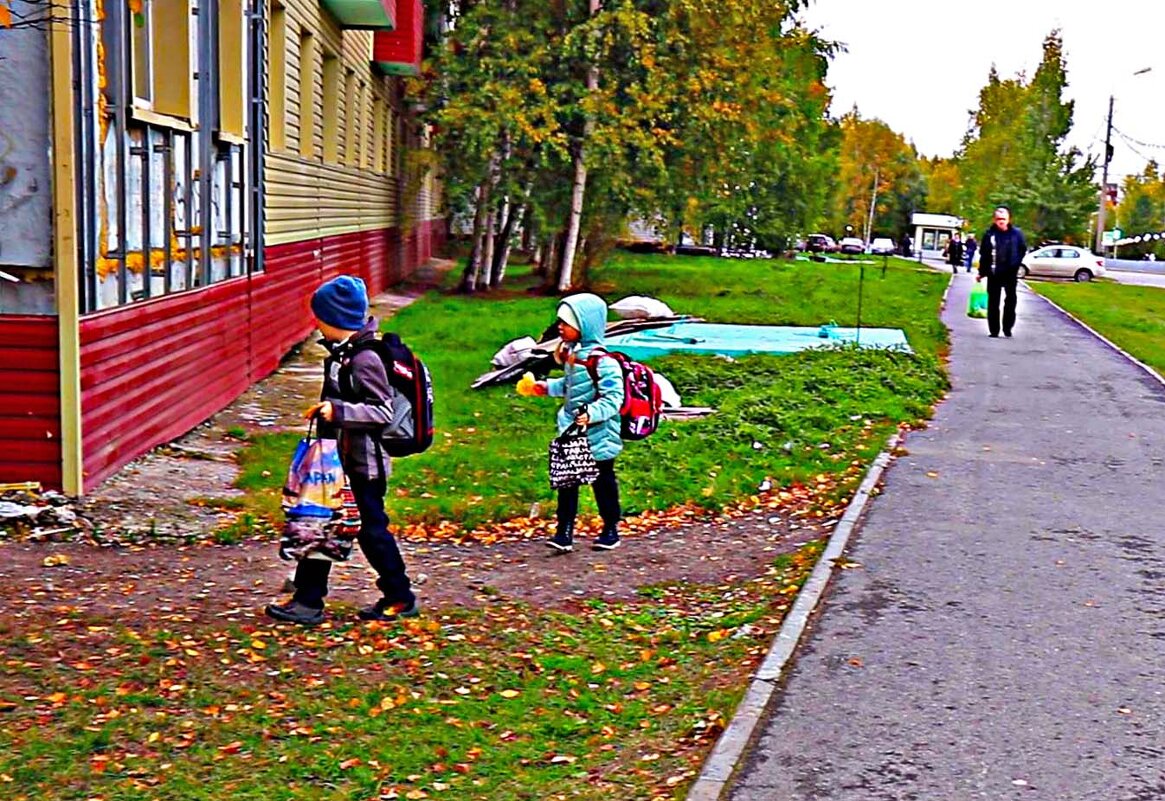 Из школы домой- всегда вдвоем! - Владимир 