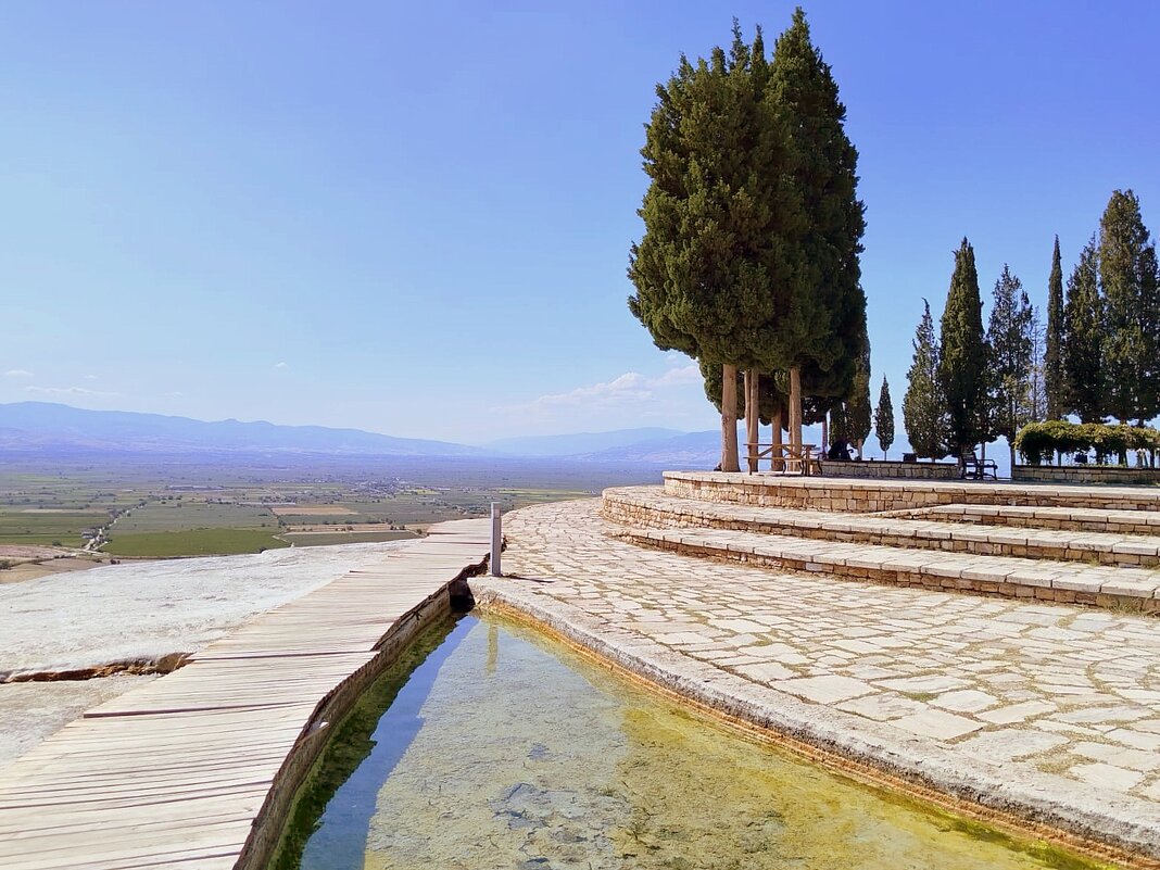 Памукале . Турция . - Мила Бовкун