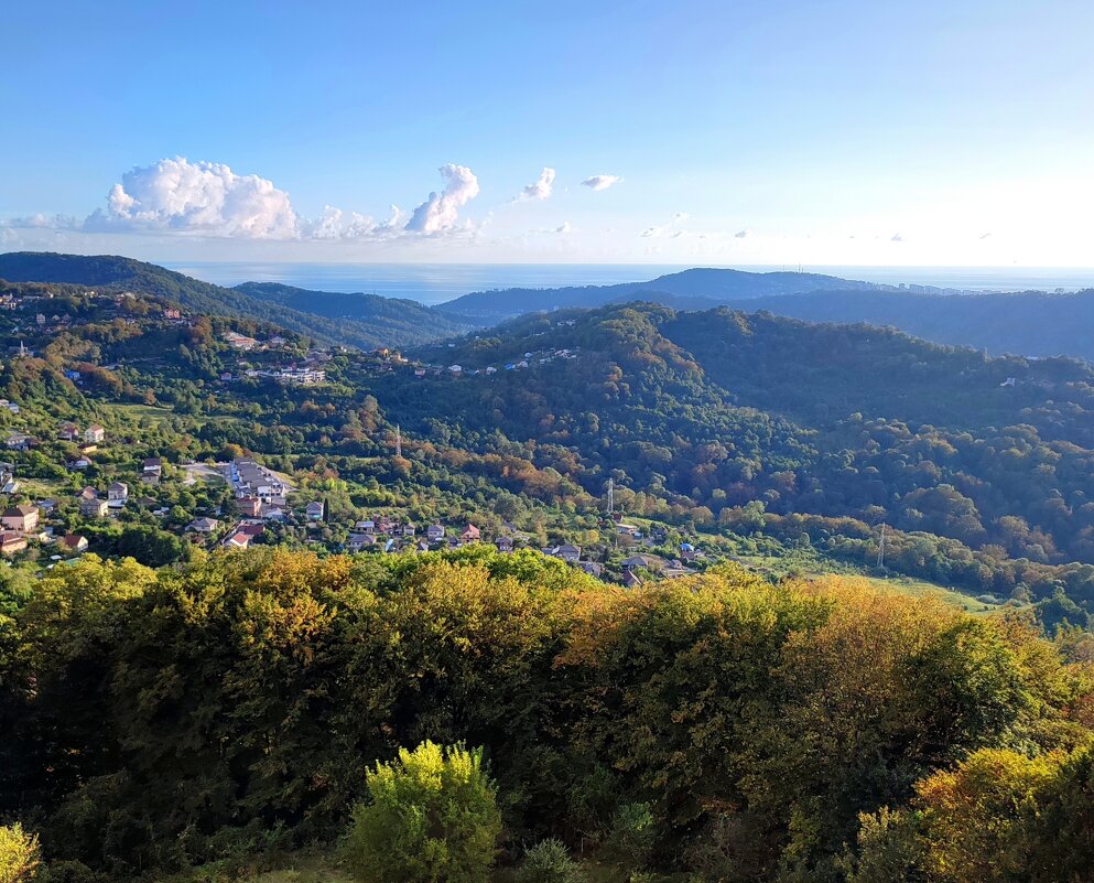 Пейзаж с видом на море - Ирина 