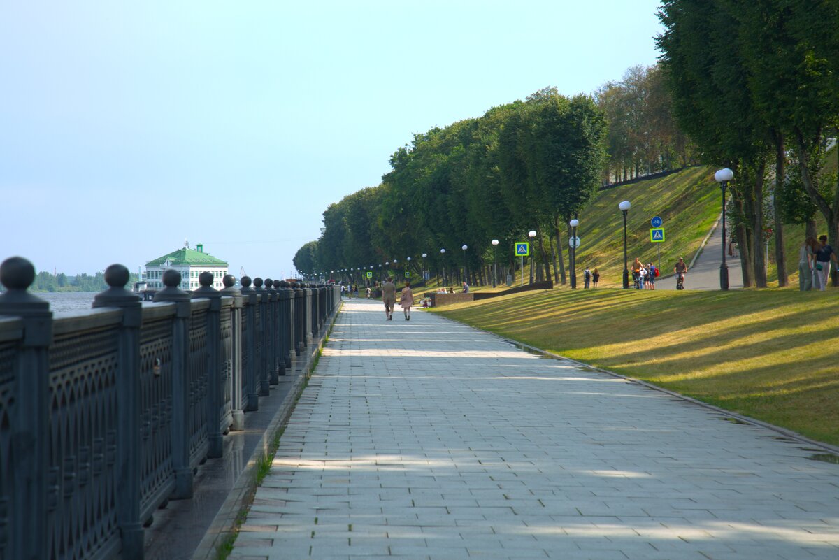 Волжская набережная в Ярославле - Танзиля Завьялова