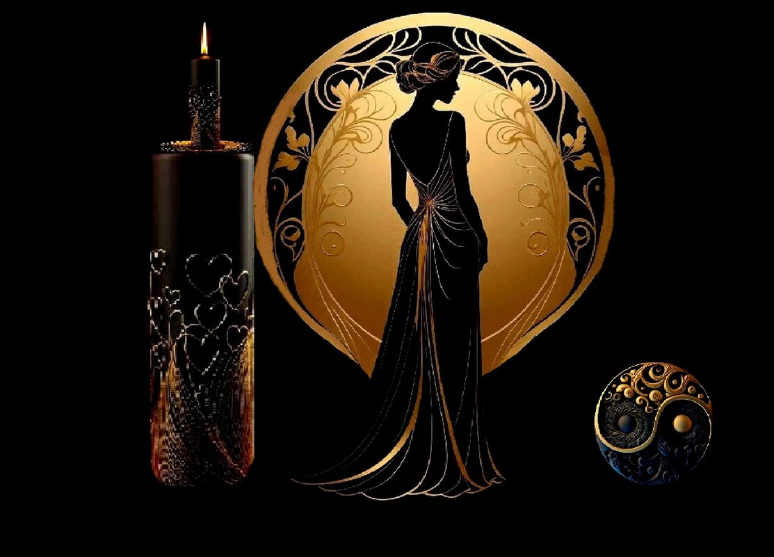 панно Пока горит свеча. - Е.М. ***