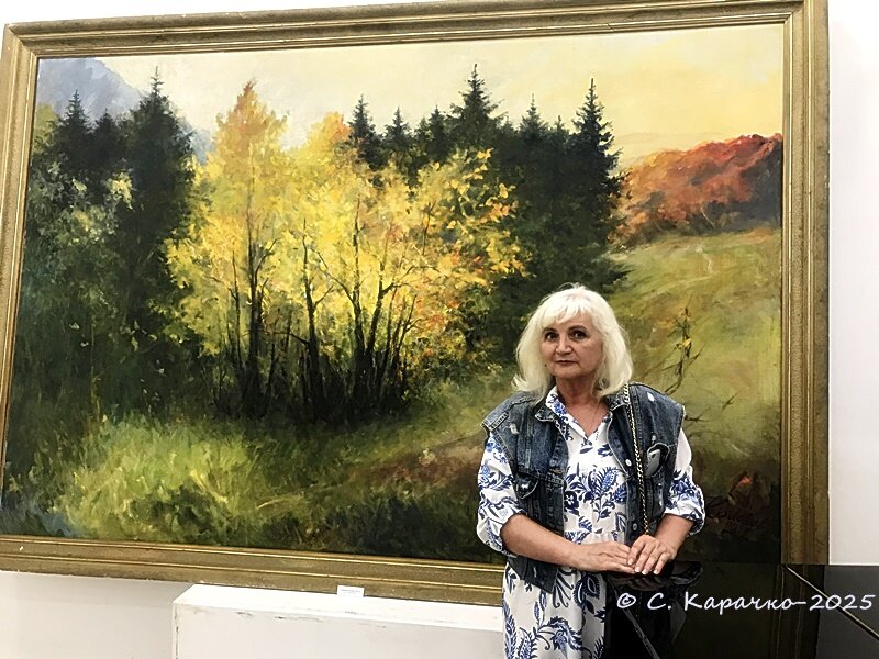 На виставці - Степан Карачко