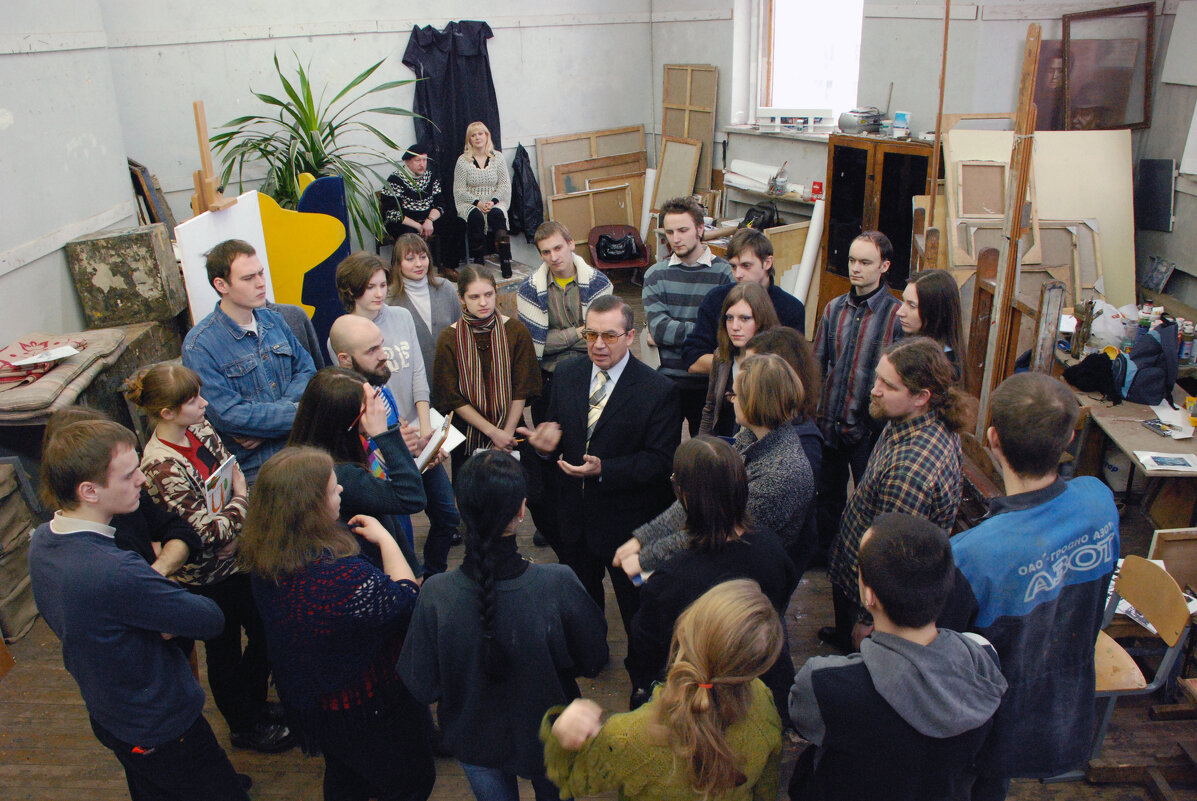 РИЧАРД СМОЛЬСКИЙ И СТУДЕНТЫ АКАДЕМИИ ИСКУССТВ РБ - Юрий Иванов РИЧАРД СМОЛЬСКИЙ И СТУДЕНТЫ АКАДЕМИИ ИСКУССТВ РБ - Юрий Иванов