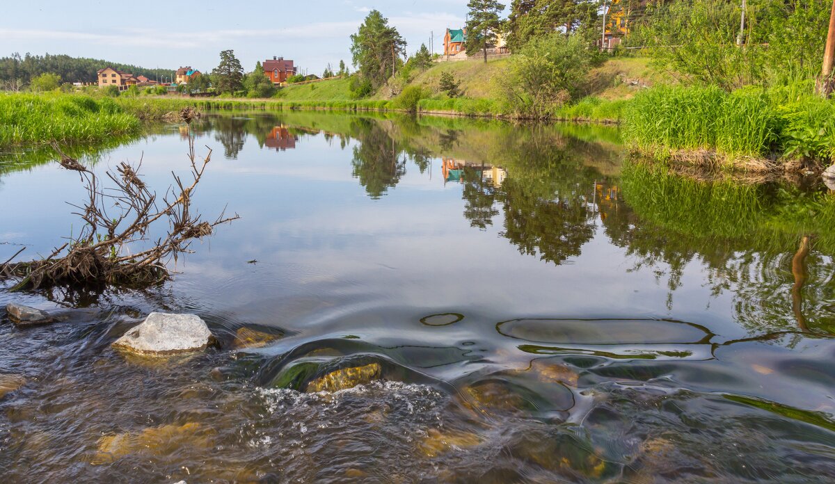 Утро на реке Миасс. - Алексей Трухин