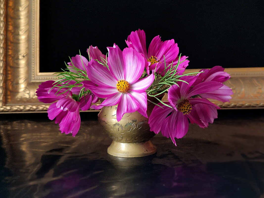 Космеи букетик - Валентина Богатко 