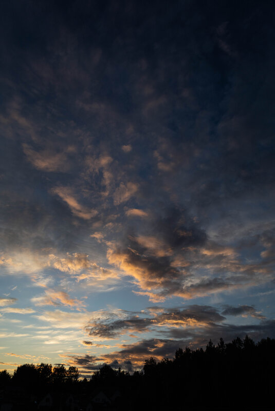 Предзакатные облака - Александр Россихин