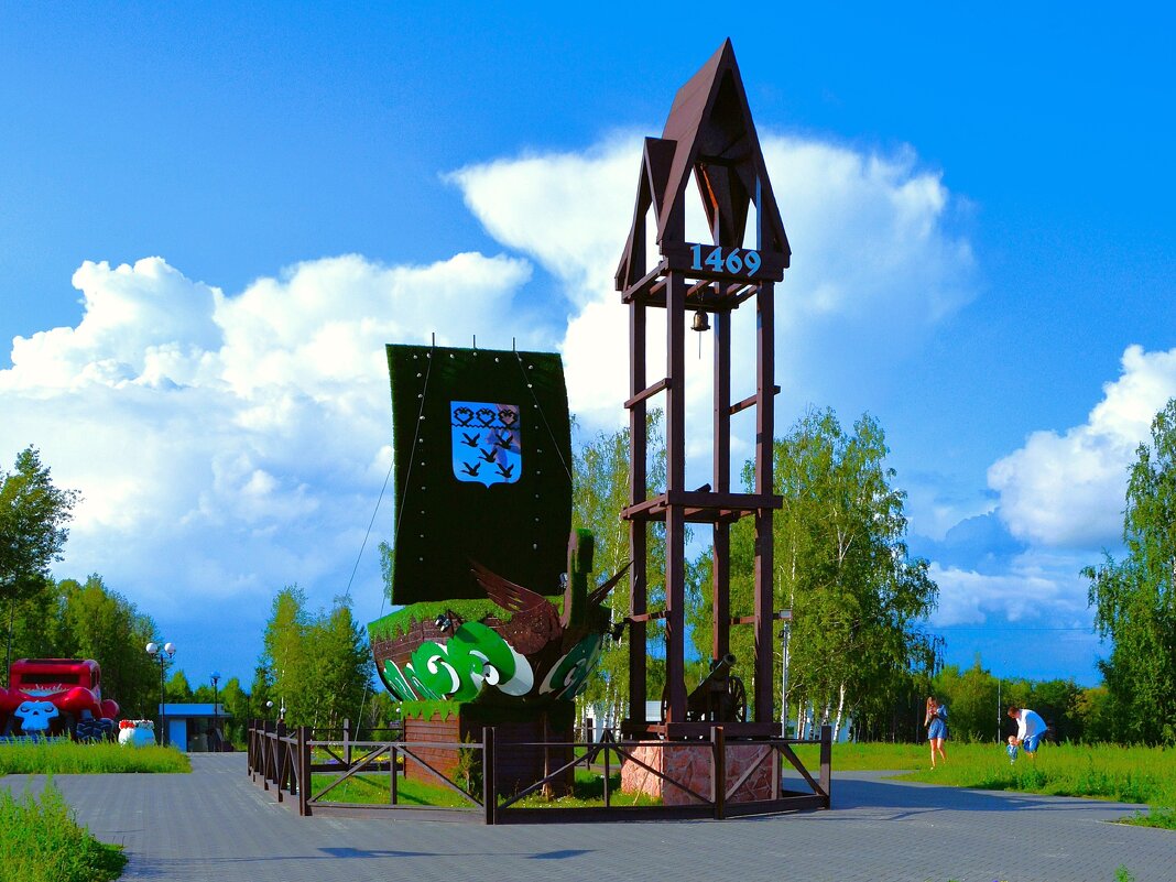 Чебоксары. Арт-объект "Ладья". - Пётр Чернега Чебоксары. Арт-объект "Ладья". - Пётр Чернега