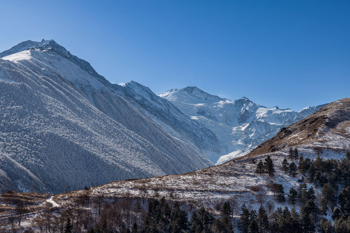 Кармадонское ущелье, ледник Майли, Северная Осетия Алания. - Дина Евсеева