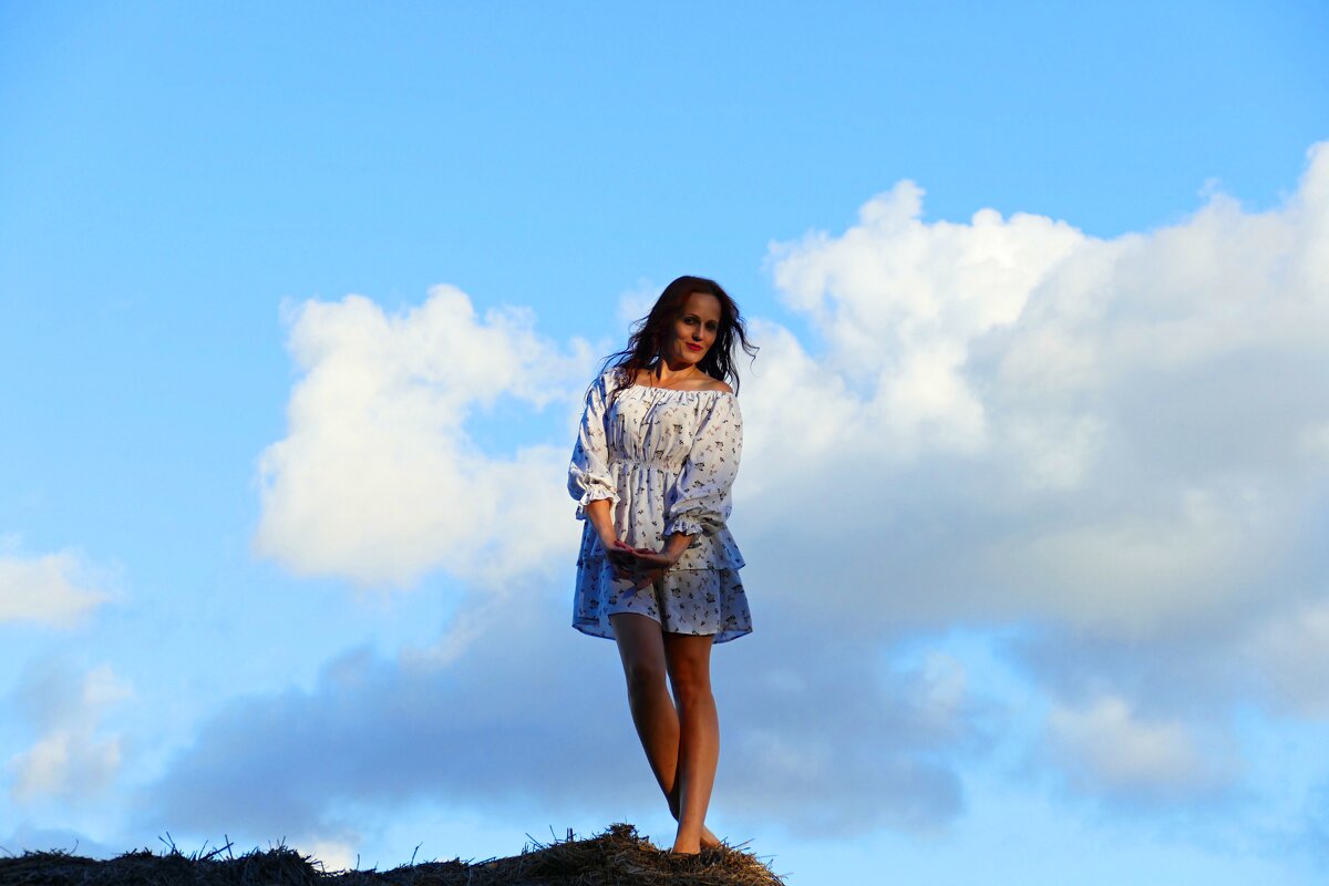 На стогах - Олег 