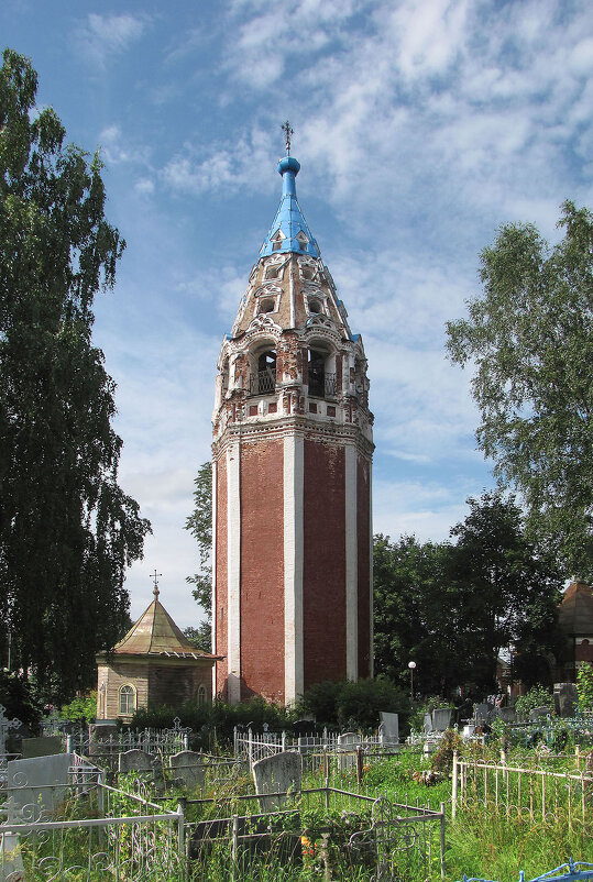 Деревянная часовня и Колокольня Казанской церкви - Александр Ильчевский 