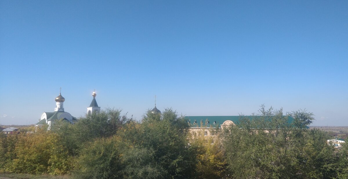 Храм в Майкудуке. - Андрей Хлопонин Храм в Майкудуке. - Андрей Хлопонин