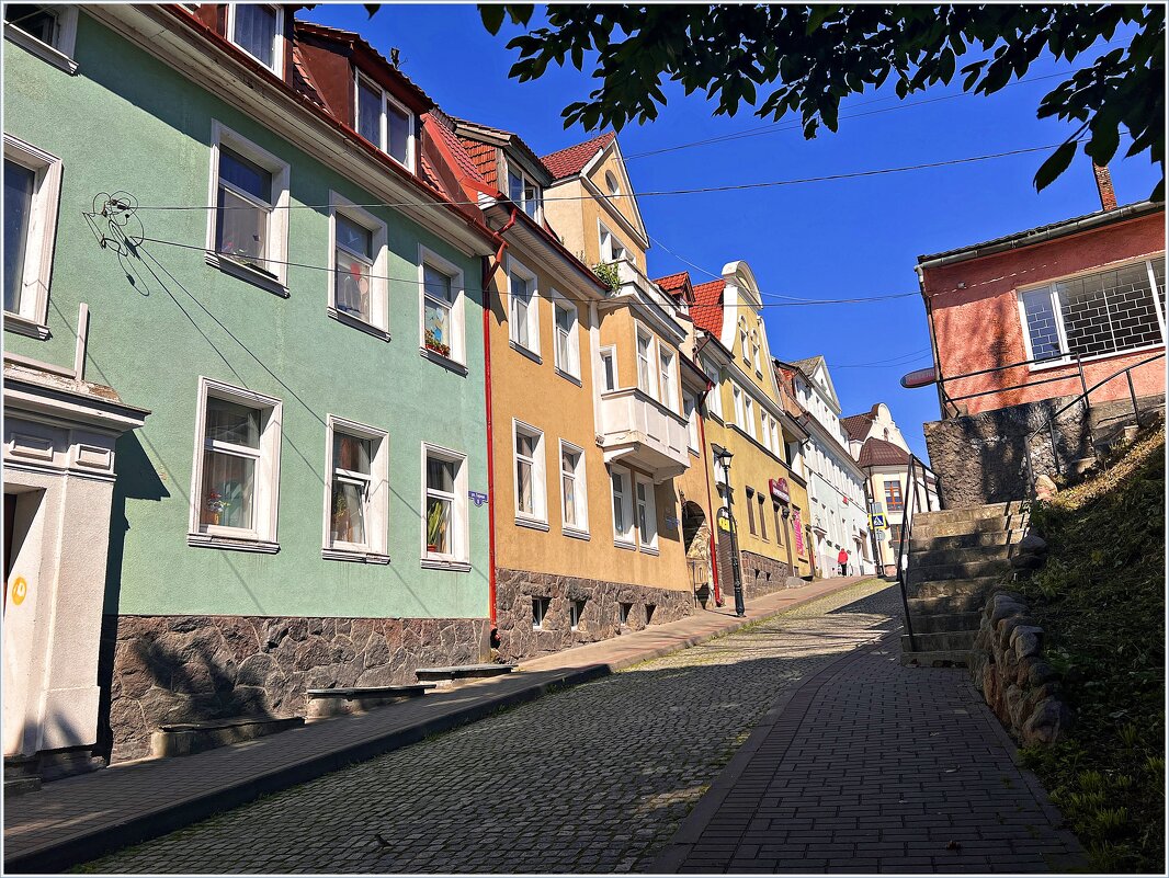 Старинные улочки Гвардейска. - Валерия Комова Старинные улочки Гвардейска. - Валерия Комова