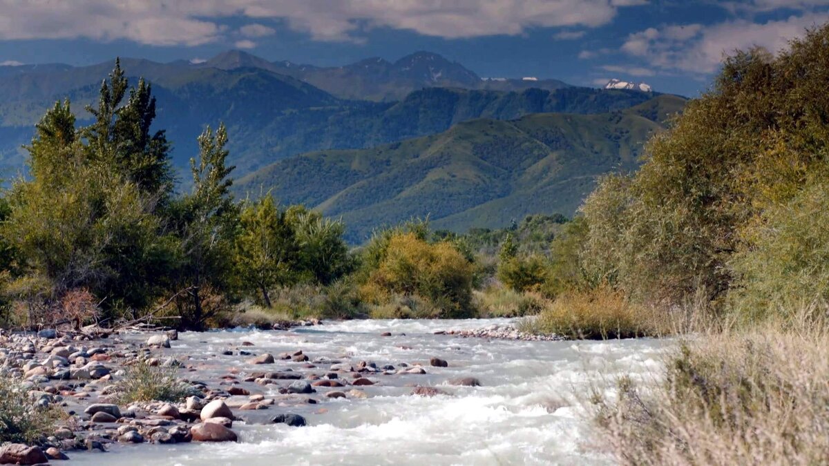 У подножия гор (Казахстан) - Михаил Андреев