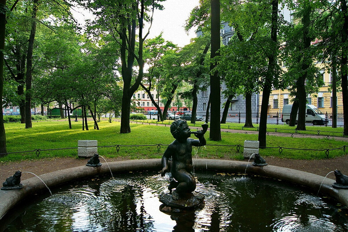 Питер. Никольский сад. Фонтан... - Игорь Тельцов