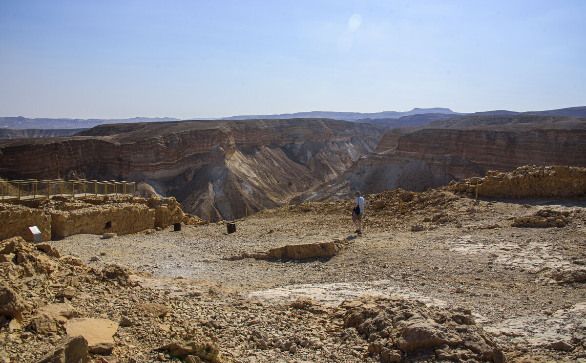 в Масада - Осень 