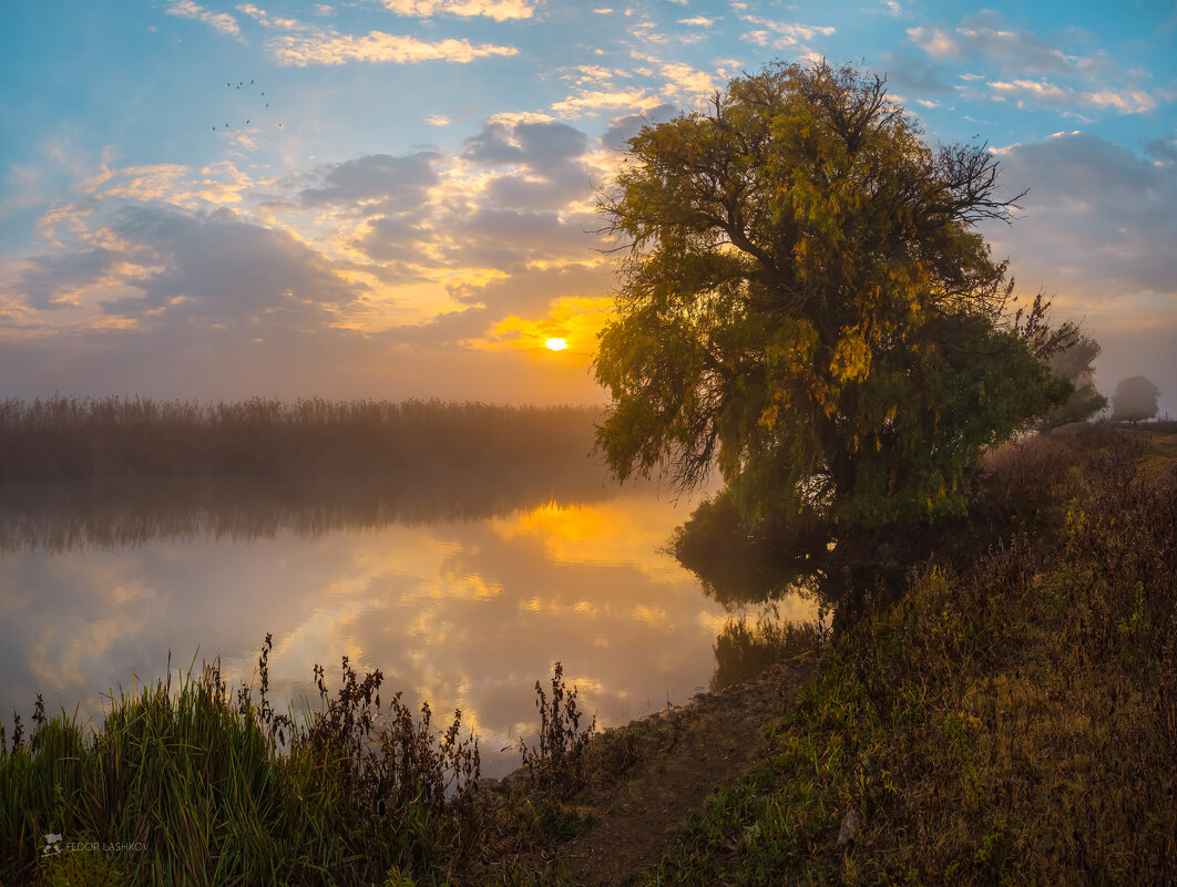 Гармония осени на Волге - Фёдор. Лашков