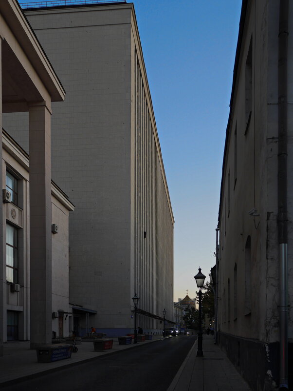 Улицы московские. Староваганьковский переулок - Наталья Rosenwasser