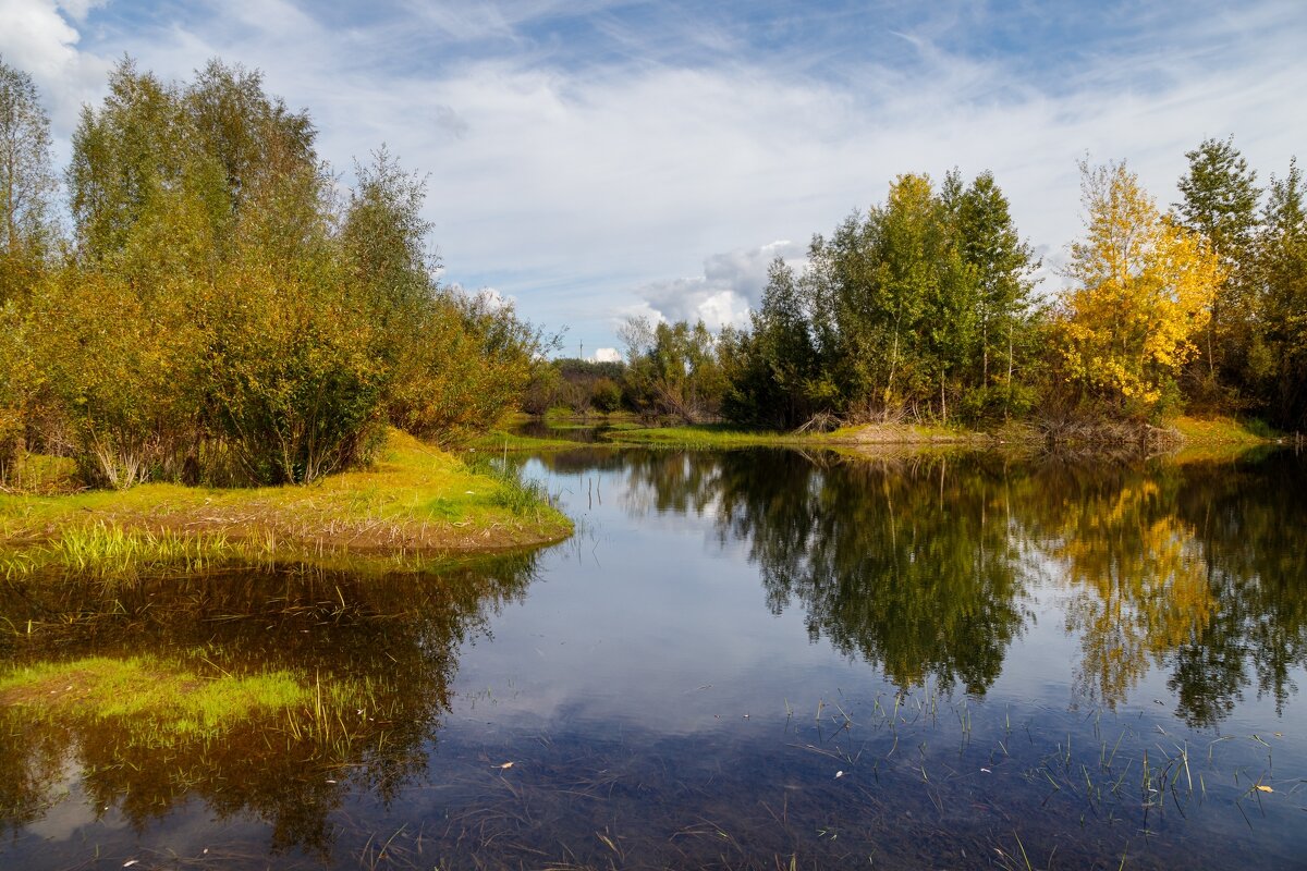 осенний водоем - Виктор Ковчин