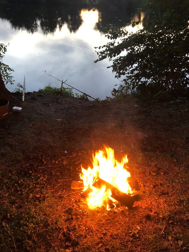 Вечер у костра - Ольга 