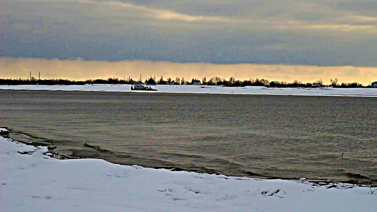 Октябрь...Во льдах Юганской Оби! - Владимир 