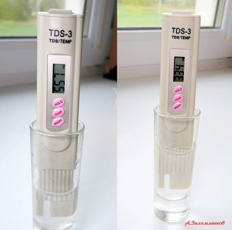 А как у вас обстоят дела с жёсткостью воды? :-) - Андрей Заломленков