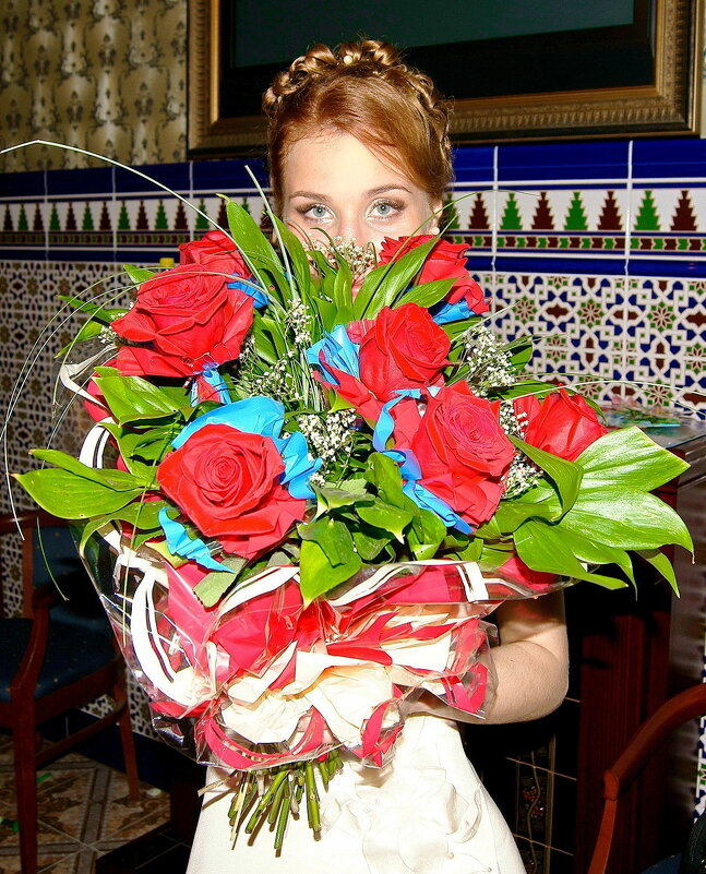 Невеста с букетом (вариант "было") - Игорь Тельцов Невеста с букетом (вариант "было") - Игорь Тельцов