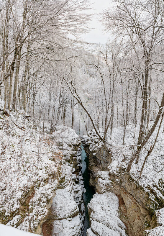 Каньон Ахсинта, Чертов мост, Северная Осетия-Алания. - Дина Евсеева