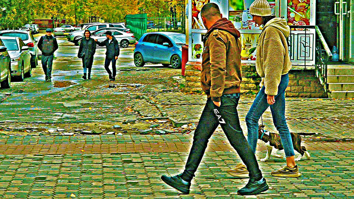 Дождливое утро - не помеха для прогулки! - Владимир 