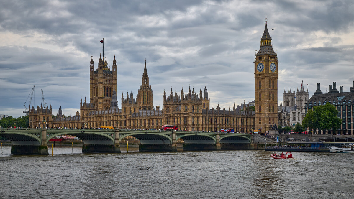 Вестминстерский дворец и Биг-Бен... - Dmitriy Dikikh