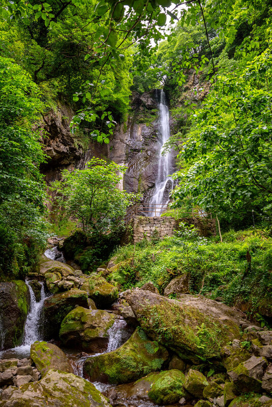 Водопад Махунцети. Грузия. - Дина Евсеева