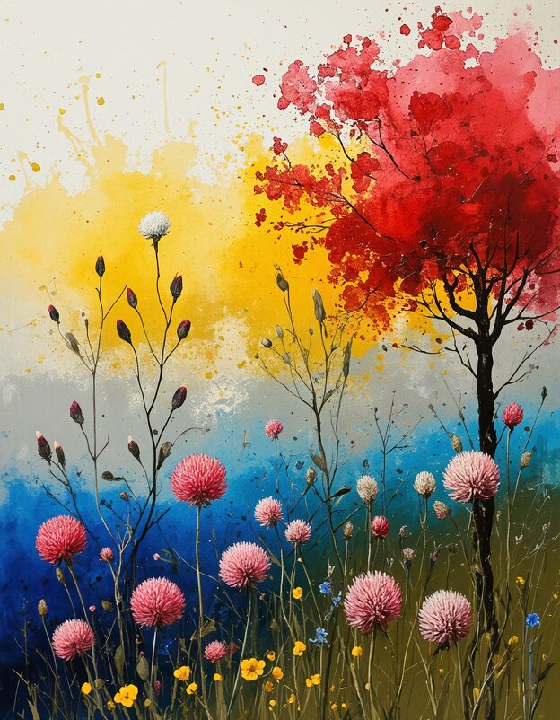 Интерьерная картина "Осень" - дмитрий мякин