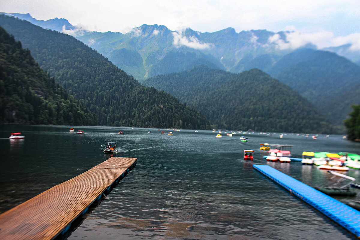 Озеро Рицца. - Александр Турлин Озеро Рицца. - Александр Турлин