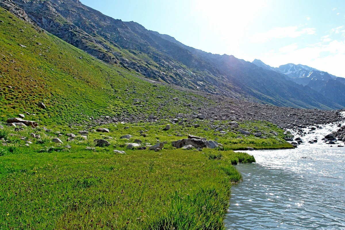 ПРИТОК ОЙГАИНГА. h- 2800м. - Виктор Осипчук ПРИТОК ОЙГАИНГА. h- 2800м. - Виктор Осипчук