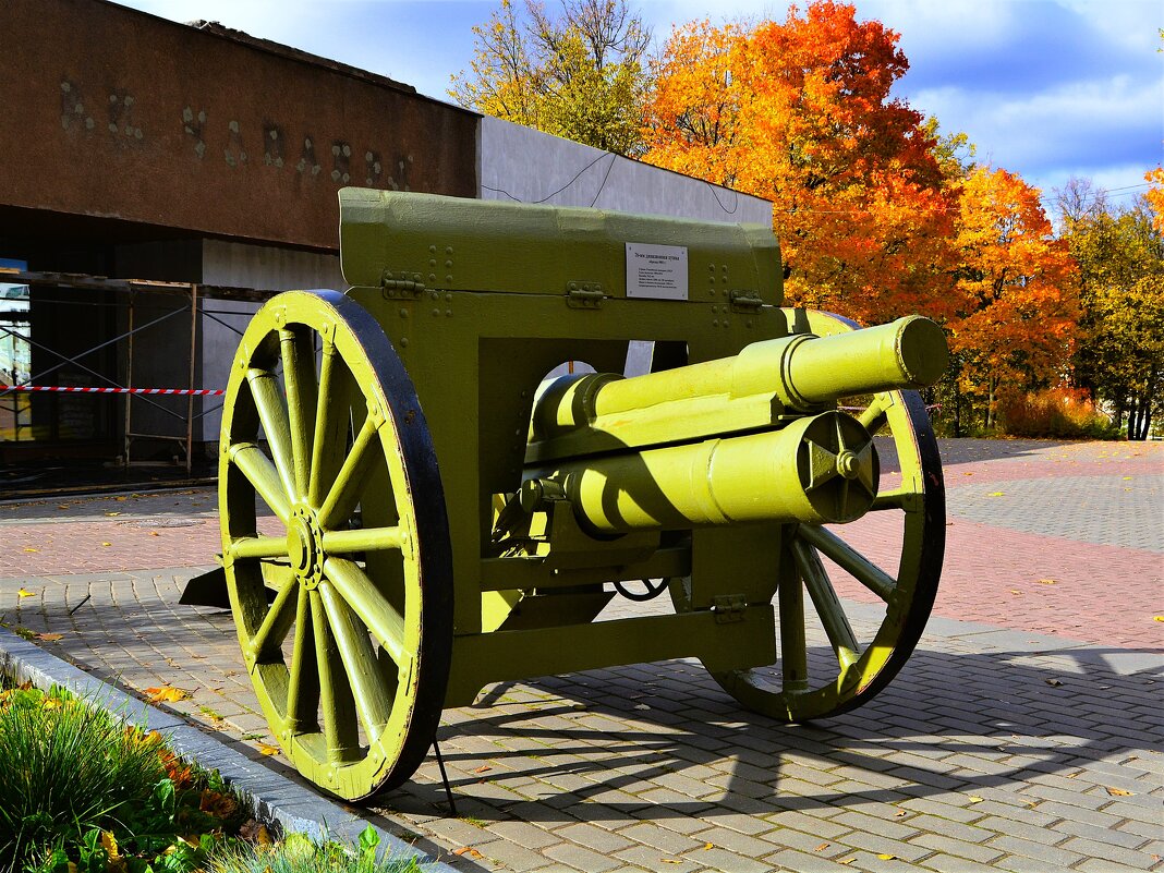Чебоксары. Полевая 76-мм дивизионная пушка образца 1902 года. - Пётр Чернега