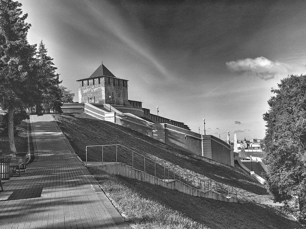 Георгиевская башня Нижегородского кремля. - Mithun .