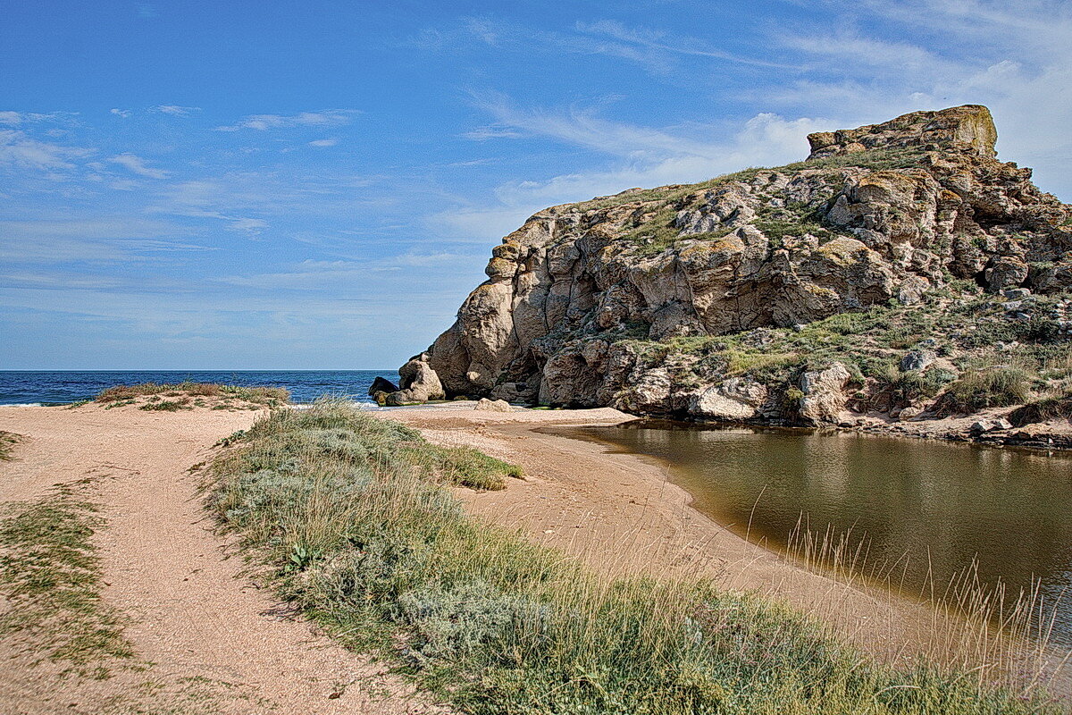ГЕНЕРАЛЬСКИЕ ПЛЯЖИ. Азовское море. Крым. - Виталий Половинко