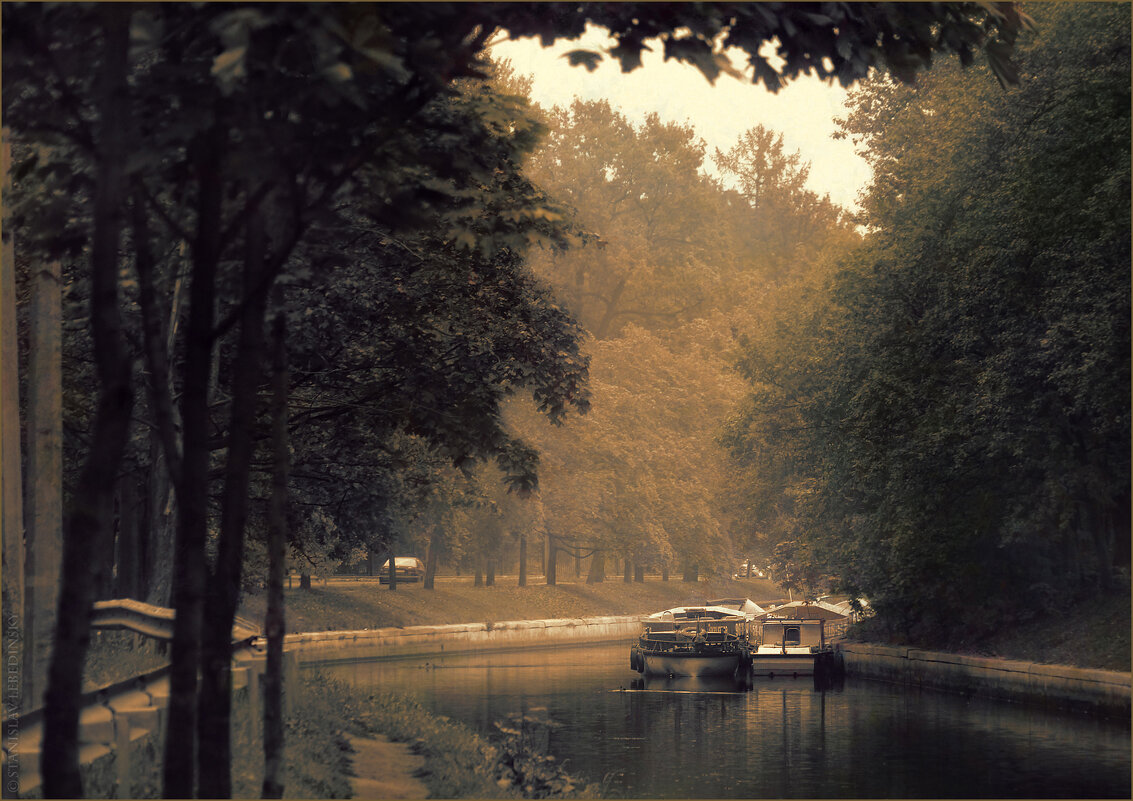 My magic Petersburg_00960 р. Карповка в р-не Ботанического сада - Станислав Лебединский