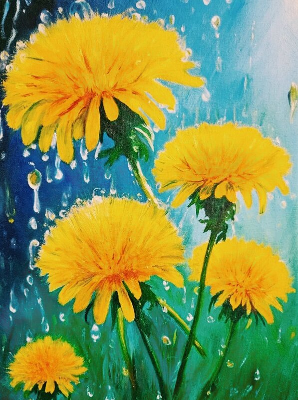 Жёлтые одуванчики - Георгиевич 