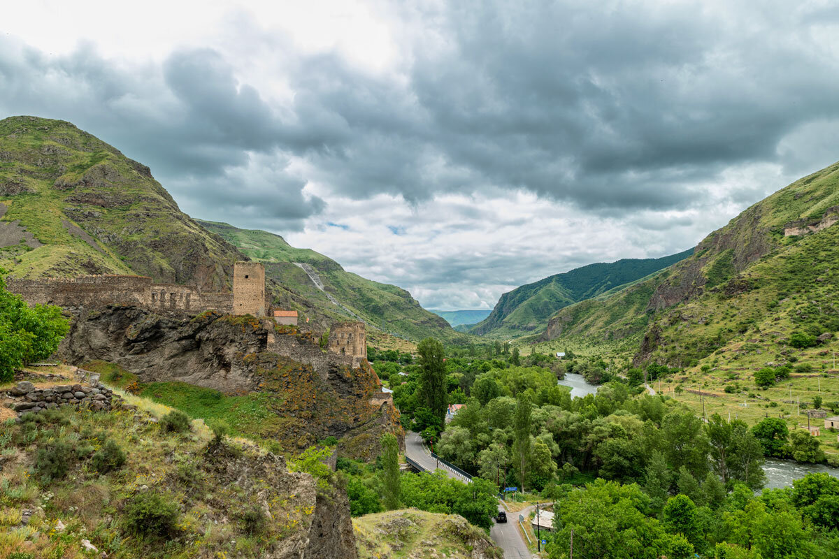 Крепость Хертвиси. Грузия. - Дина Евсеева