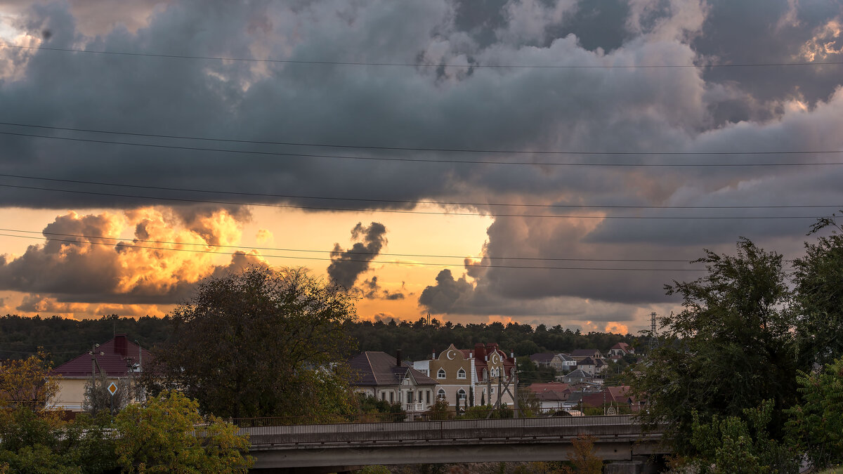 На закате. - Сергей Воротников